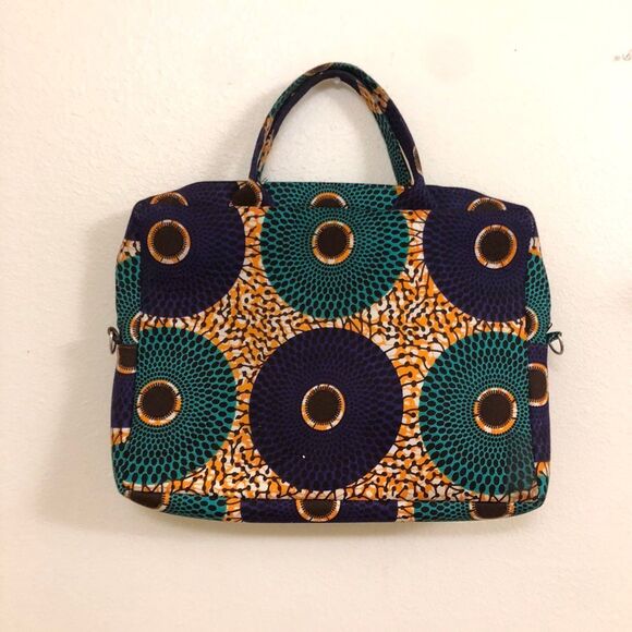 Handbags - Colorful pront laptop bag
